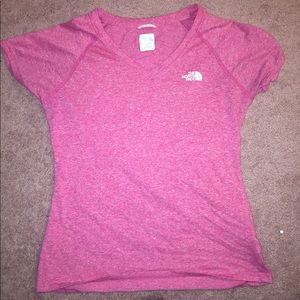 The North Face Pink Athletic Shirt